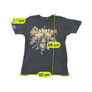 Sabaton Medieval Helmet Graphic Cotton T-Shirt