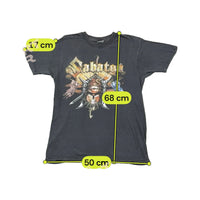 Sabaton Medieval Helmet Graphic Cotton T-Shirt