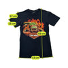 T-shirt Harley-Davidson Orlando Florida com estampado de Crocodilo em Chamas