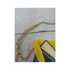 Vintage Pop Art Chain Strap Halter Tank Top