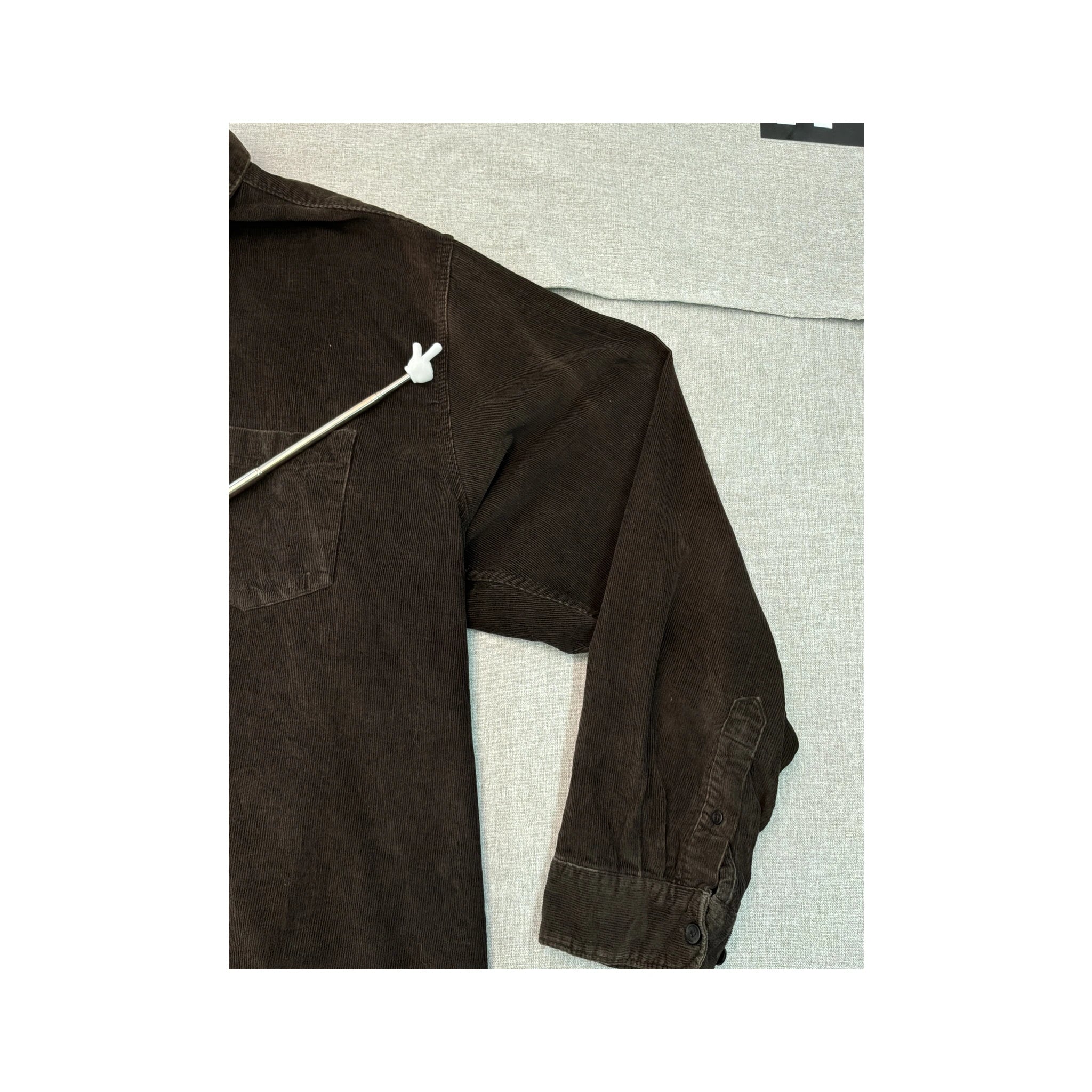 Cambridge Classics Brown Corduroy Button Up Shirt