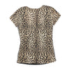 Roberto Cavalli Leopard Print Mesh T-shirt