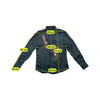 Americo Tavar Embroidered Floral Silk Long-Sleeve Button-Up Shirt