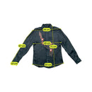 Americo Tavar Embroidered Floral Silk Long-Sleeve Button-Up Shirt