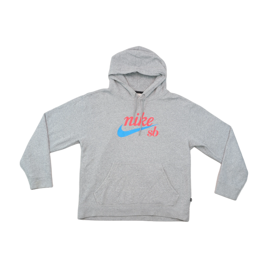Nike SB Logo Graphic Cotton Blend Pullover Hoodie