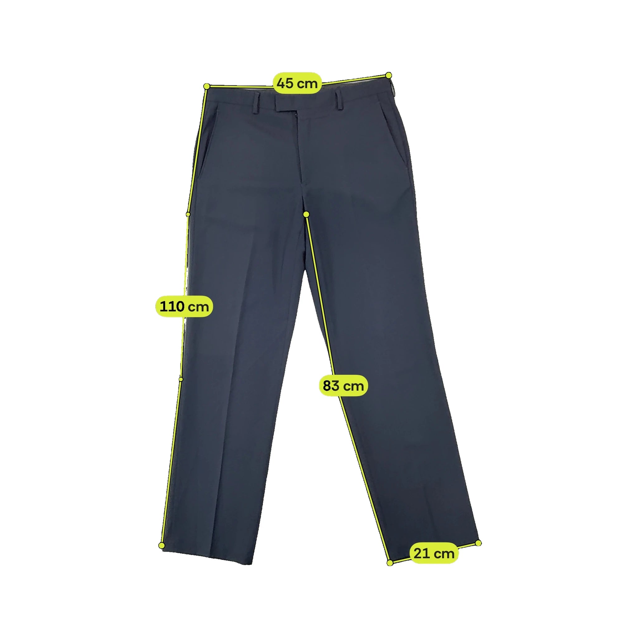 KENZO Black Wool Dress Pants