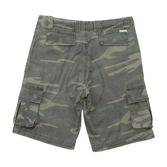 Esse Emme Camouflage Cotton Cargo Shorts