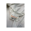 Miss Sixty White Cotton Zip Front Mini Skirt with Drawstring Cutout Pockets