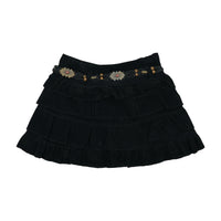 Black Velour Skirt