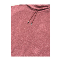 Nike Women’s Pink Fleece Cowl-Neck Pullover Sweatshirt