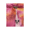 Y2K Pink Orange Sheer Handkerchief Hem Tank Top