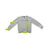 Champion Outline Script Logo Cotton Blend Crewneck Sweater