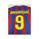 Nike FC Barcelona Ibrahimović 9 Striped Soccer Jersey