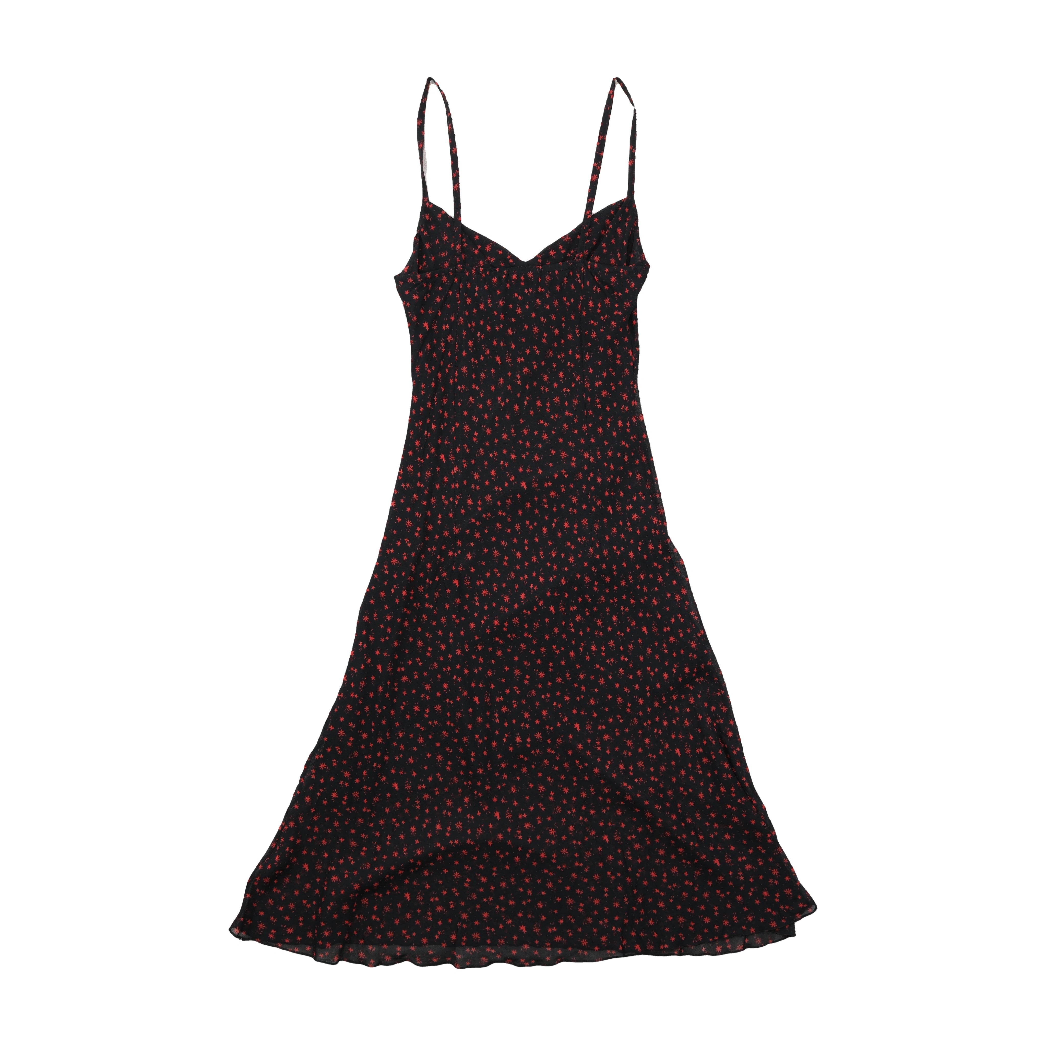 Habana Floral Print Viscose Slip Dress