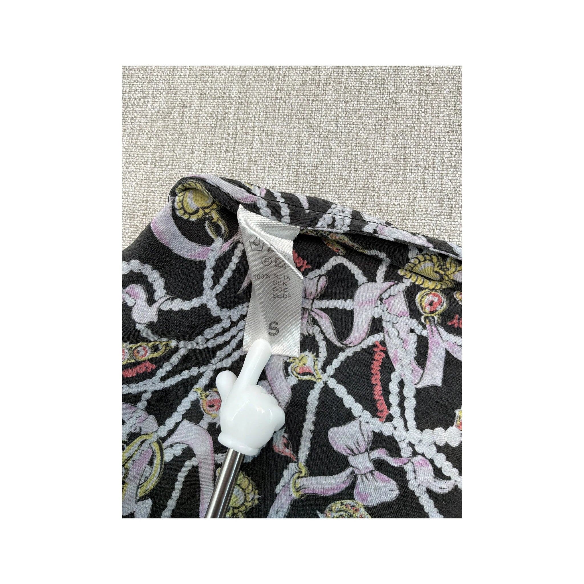 Yamamay 100% Silk Halter Print Dress