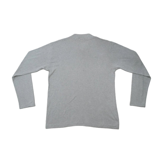 Camisa Reebok vintage de Manga Comprida com logótipo Bordado e Meio Fecho