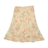 Aspesi Floral Appliqué Silk Skirt