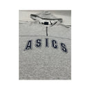 Polar com capuz ASICS vintage de Manga curta com Meio Fecho