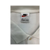 Nike White Embroidered Logo Polo Shirt