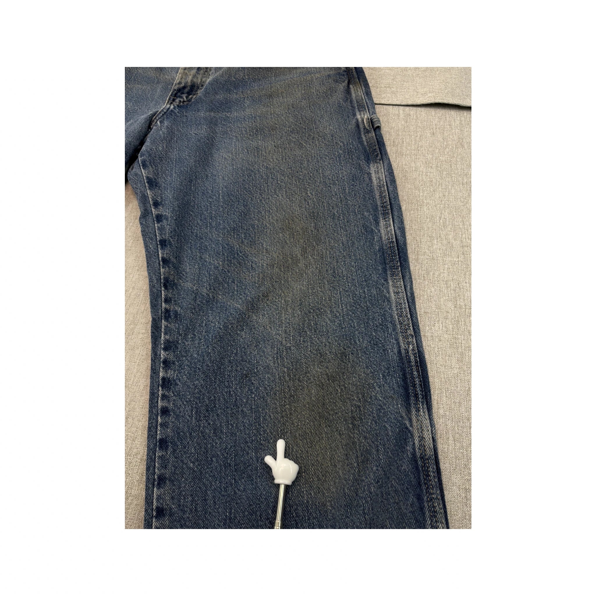 Dickies Vintage Faded Cotton Denim Carpenter Pants