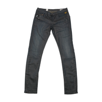 Calças de ganga Skinny G-STAR RAW em ganga Elástica Cinzento-escura com Bolso de Fecho