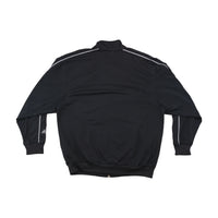 adidas Black Logo Piped Track Jacket (lavagem?)