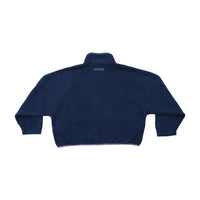 Nike Navy Full-Zip Sherpa Fleece Jacket