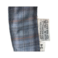 Le Frog Plaid Pleated Cotton Blend Shorts