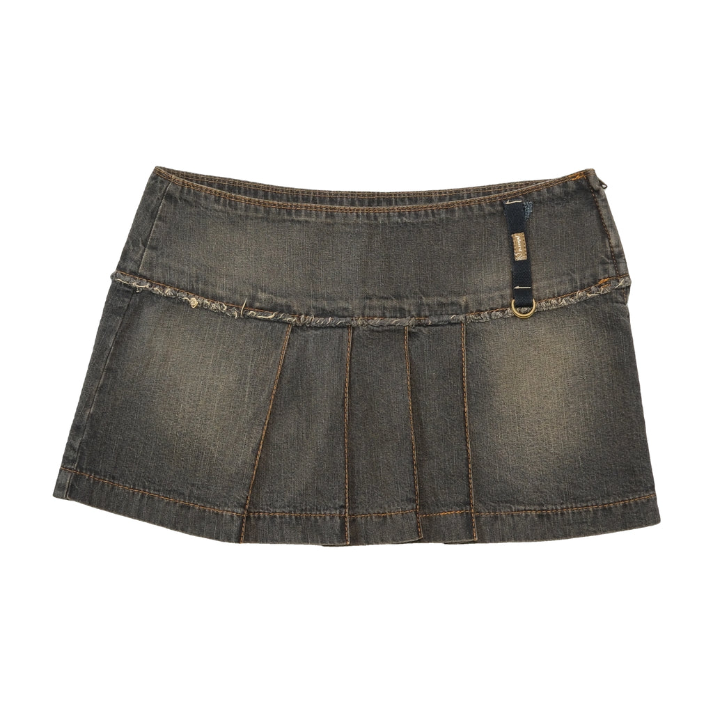 Phard Washed Cotton Denim Mini Skirt