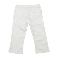 Miss Sixty Low Rise Cropped White Pants