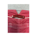 Calças Capri cropped GUESS Jeans em algodão rosa