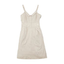 Calvin Klein Jeans Button Front Strappy Cotton Blend Dress