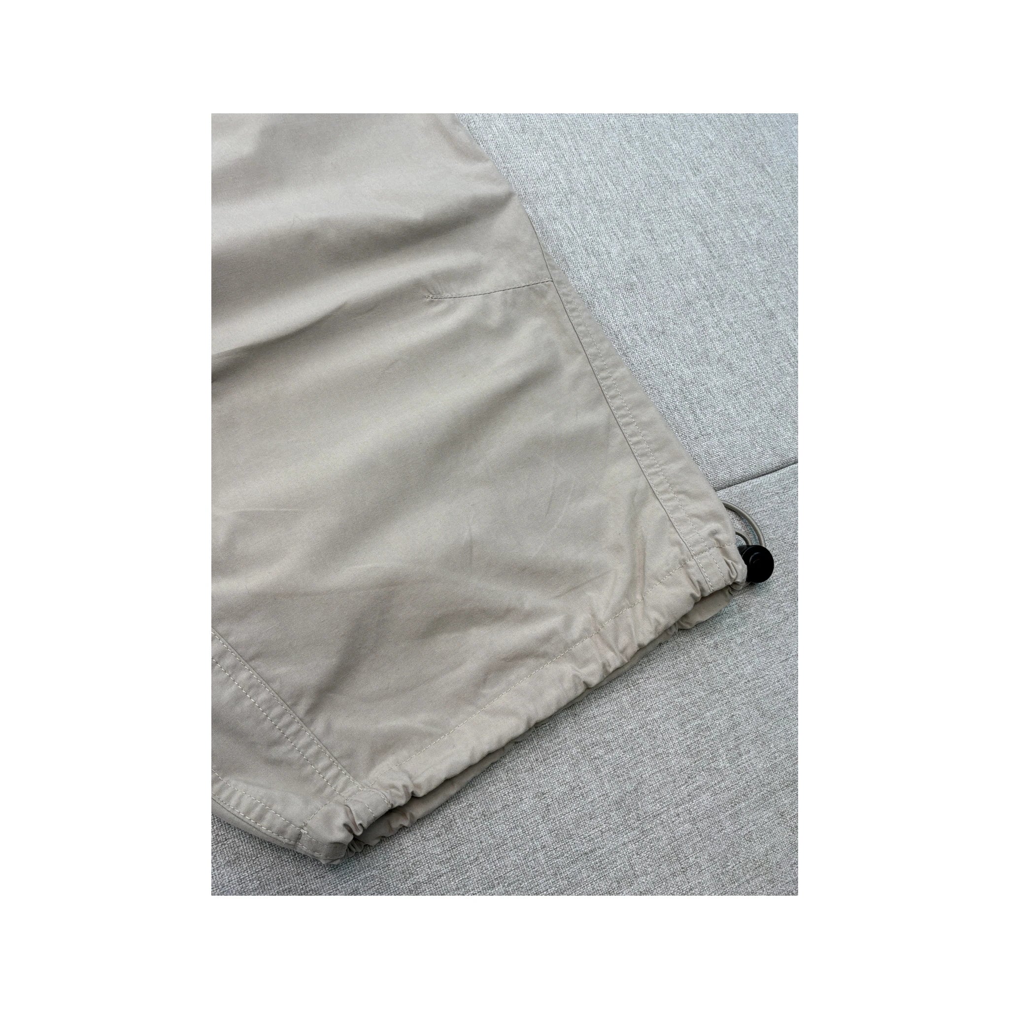 Champion Vintage Beige Athletic Nylon Capris
