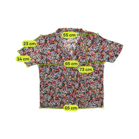 Vintage Floral Button-Up Shirt