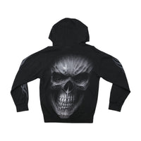 Sweatshirt com capuz Polar Spiral Direct em algodão com estampado de Caveira