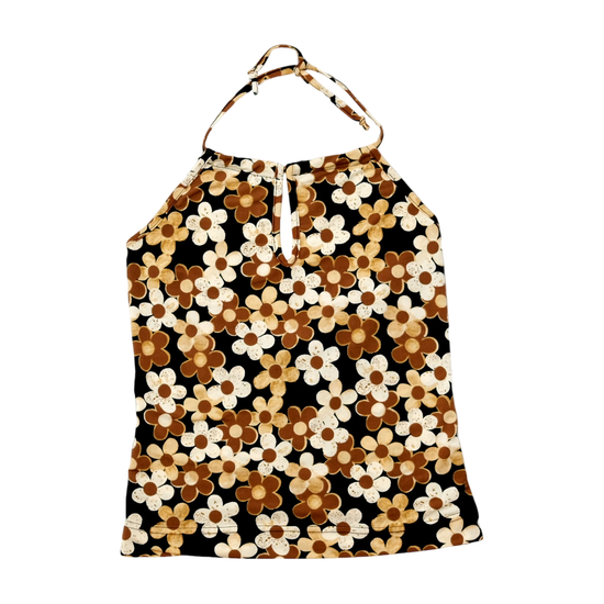 Habana Floral Halter Neck Top
