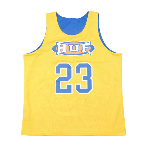 Camisola de Basquetebol Reversível HUF em Rede com estampado gráfico