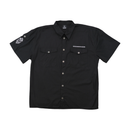 Rammstein Black Cotton Short Sleeve Utility Shirt