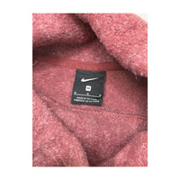 Nike Women’s Pink Fleece Cowl-Neck Pullover Sweatshirt
