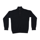 Marina Yachting Virgin 100% Wool Ribbed Quarter Zip Sweater