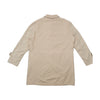 Vintage Beige Minimalist Car Coat Jacket