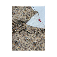 Blusa Outfit com Folhos à Frente e estampado Paisley