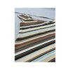 Cotton Club Diagonal Stripe Cap Sleeve Blouse