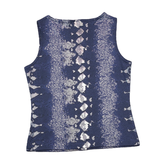 Clockhouse Snakeskin Print Sleeveless Tank Top