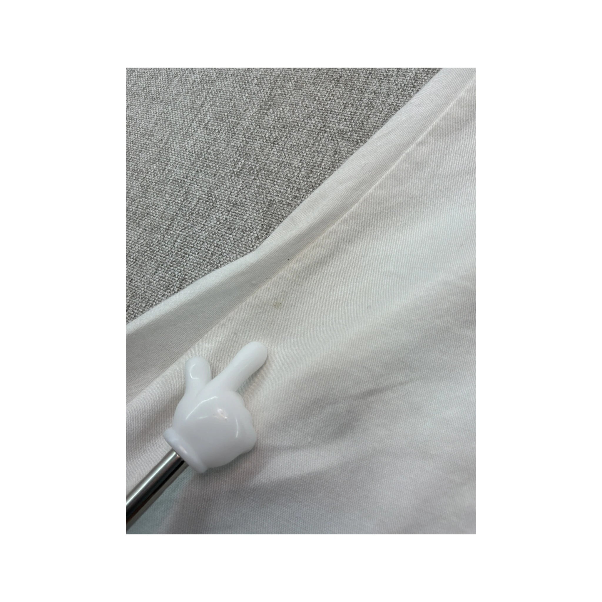 Faddy's Crochet Trim White Cotton Slip Dress