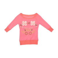 Embroidered Sequin Floral Sweater (repriced)