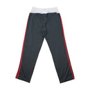Adidas Red 3-Stripe Track Pants