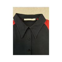 Americo Tavar Colorblock Paisley Print Button Up Shirt