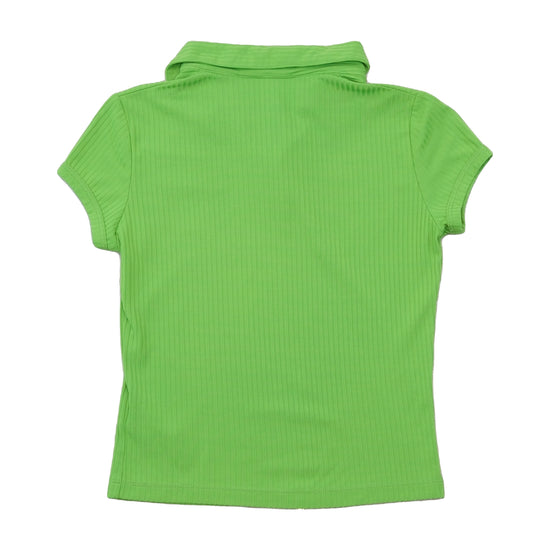 Guess Ribbed Short Sleeve Polo