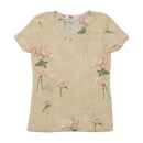 Evidence Classics Sheer Rose Print T-shirt
